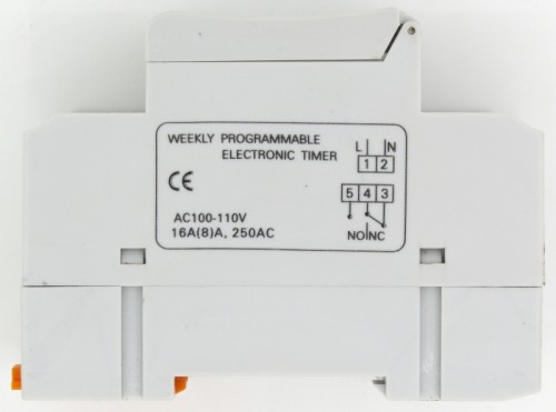 THC15A AC 110V 16A digital time switch weekly programmable electronic timer
