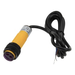 E3F-DS10Y1-A M18 10cm sensing AC 90-250V two wires NO diffuse cylinder amplifier photoelectric switch sensor