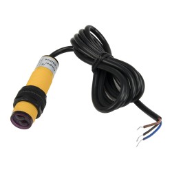 E3F-DS30C4 M18 30cm sensing DC 6-36V NPN NO diffuse cylinder amplifier photoelectric switch sensor
