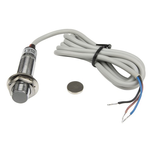 H12-D5NK M12 5mm sensing DC 6-36V NPN NO hall effect proximity switch sensor