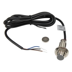 NJK-5002C M12 20mm sensing DC 5-30V NPN NO 1.2m cable hall effect proximity switch sensor