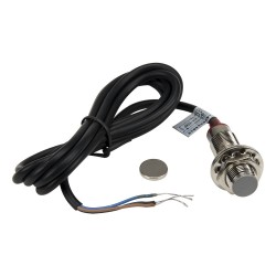 NJK-5002C M12 10mm sensing DC 5-30V NPN NO 1.2m cable hall effect proximity switch sensor