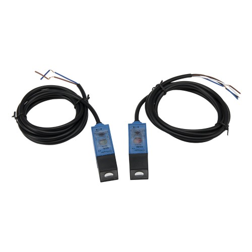 E3S-5B4 20*20*63mm 5m sensing DC 6-36V PNP NO+NC through beam cylinder amplifier photoelectric switch sensor