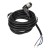 FSC12-FB-4 M12 4 pins bend female head 2m black PVC cable sensor connector