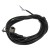 FSC12-FB-4 M12 4 pins bend female head 3m black PVC cable sensor connector