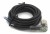 FSC12-FBLN-4 M12 4 pins bend female head 2m black PVC cable NPN sensor connector with LED indicator