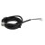 FSC12-FS-4 M12 4 pins straight female head 2m black PVC cable sensor connector