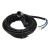 FSC12-MB-4 M12 4 pins bend male head 2m black PVC cable sensor connector