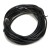 FSC12-MS-4 M12 4 pins straight male head 10m black PVC cable sensor connector
