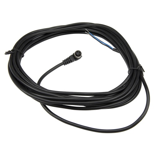 FSC8-FB-3 M8 3pins bend female head 5m black PVC cable sensor connector for M8 NPN PNP proximity switch sensor