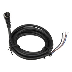 FSC8-FB-4 M8 4pins bend female head 2m black PVC cable sensor connector