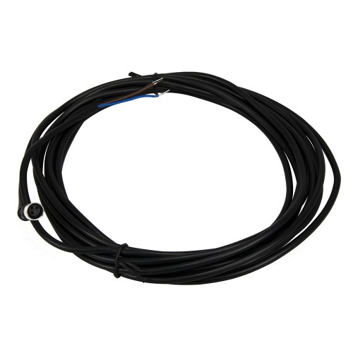 FSC8-FS-3 M8 3pins straight female head 5m black PVC cable sensor connector for M8 NPN PNP proximity switch sensor