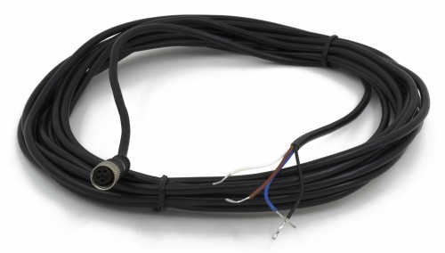 FSC8-FS-4 M8 4pins straight female head 5m black PVC cable sensor connector