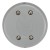FFS01 gray screw mounted round self-lock foot hand switch for 317 floor lamp