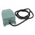 TFS-2 green aluminium case 1m cable silver contact reset foot switch