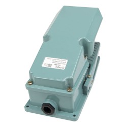 TFS-302 aluminium case silver contact reset foot switch