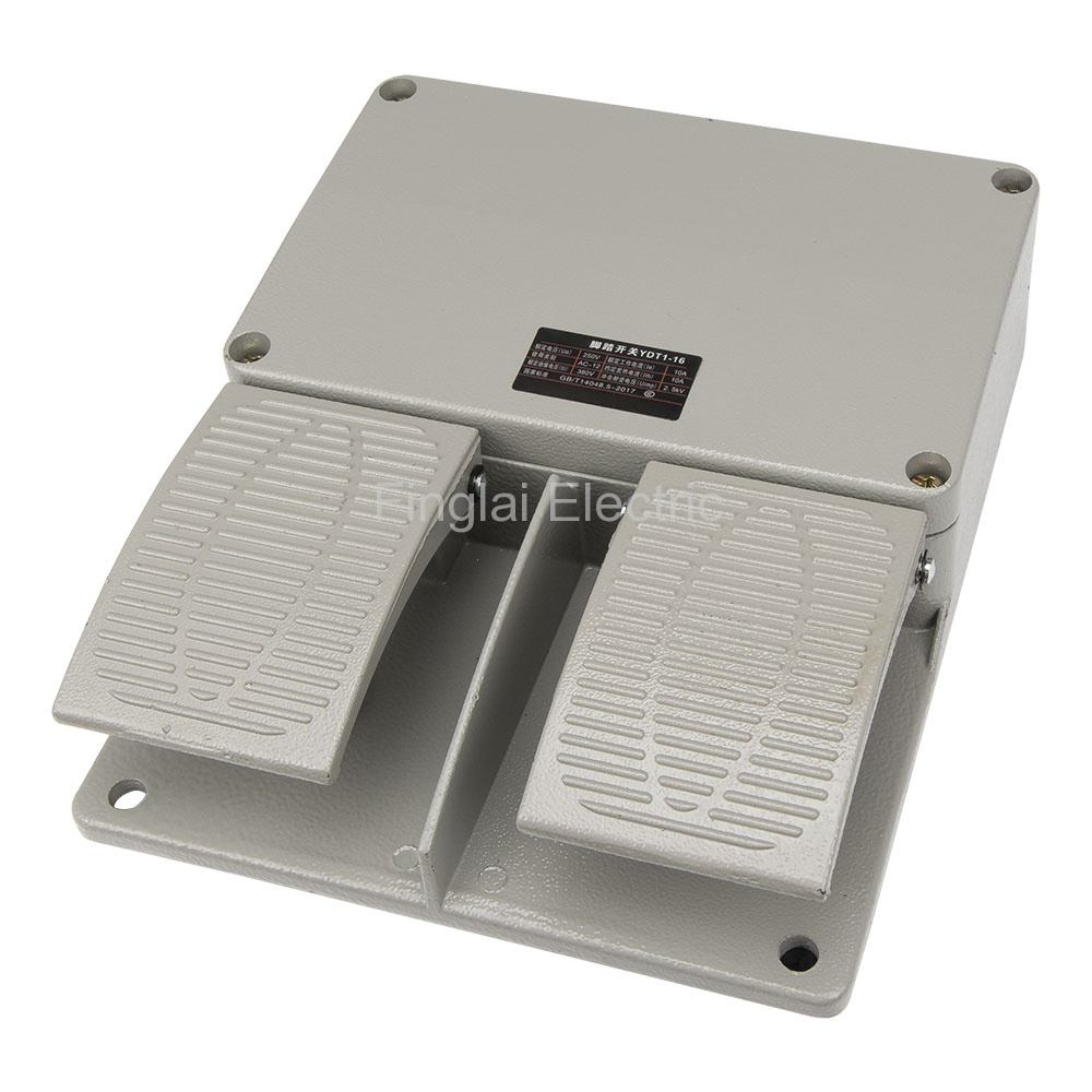 Manettes Switch Ydt1-18 Double Foot Control Pedal Switch