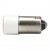 BA9S-1B 110V red round smooth head bayonet connection led bulb indicator light