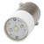 BA9S-1B 24V white round smooth head bayonet connection led bulb indicator light