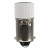 BA9S-1B 6.3V white round smooth head bayonet connection led bulb indicator light