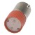 BA9S-2B 24V red round coarse head bayonet connection led bulb indicator light