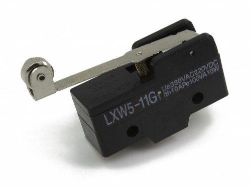 LXW5-11G1 copper contact long hinge roller lever plunger micro limit switch