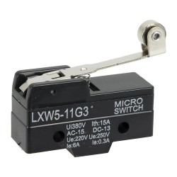 LXW5-11G3 copper contact middle hinge roller lever micro limit switch