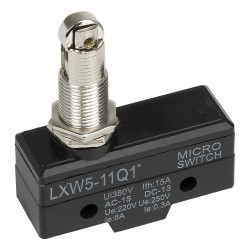 LXW5-11Q1 copper contact panel mount roller plunger micro limit switch