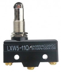 LXW5-11Q1 copper contact panel mount roller plunger micro limit switch