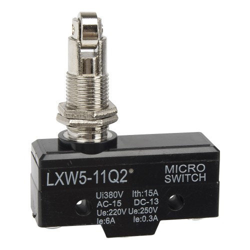 LXW5-11Q2 copper contact panel mount crossroller plunger micro limit switch