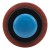 DS-211 blue 10mm mounting diameter self-lock ON-OFF push button switch