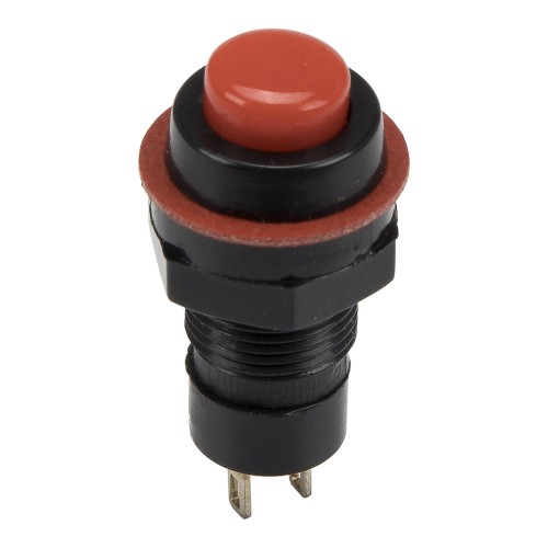 DS-211 red 10mm mounting diameter self-lock ON-OFF push button switch