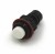 DS-211 white 10mm mounting diameter self-lock ON-OFF push button switch