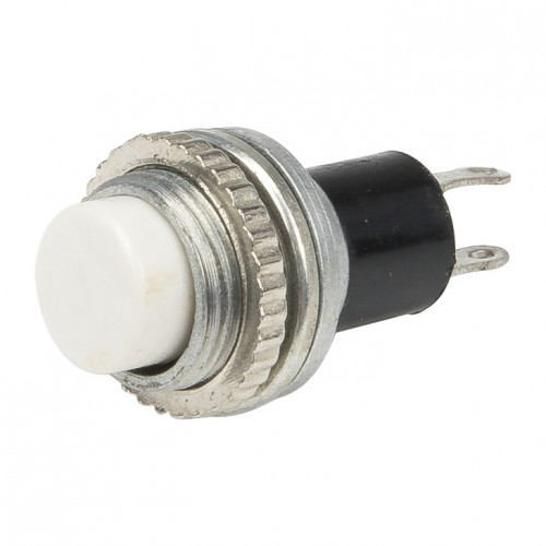 DS-314 white10mm mounting diameter reset (ON) - OFF push button switch