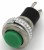 DS-316 green 10mm mounting diameter reset (ON) - OFF push button switch