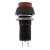 PBS-11A red 12mm mounting diameter self-lock ON-OFF round push button switch
