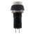 PBS-11A white 12mm mounting diameter self-lock ON-OFF round push button switch
