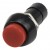 PBS-11B red 12mm mounting diameter reset (ON) - OFF round push button switch