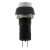 PBS-11B white 12mm mounting diameter reset (ON) - OFF round push button switch