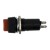 PBS-12B red 12mm mounting diameter reset (ON) - OFF square push button switch