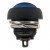 PBS-33B blue 12mm mounting diameter reset (ON) - OFF round push button switch