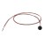 PBS-33B black 12mm mounting diameter reset (ON) - OFF 0.75m cable round push button switch