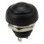 PBS-33B black 12mm mounting diameter reset (ON) - OFF round push button switch