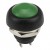 PBS-33B green 12mm mounting diameter reset (ON) - OFF round push button switch
