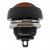 PBS-33B orange 12mm mounting diameter reset (ON) - OFF 0.75m cable round push button switch