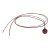 PBS-33B red 12mm mounting diameter reset (ON) - OFF 0.75m cable round push button switch