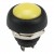 PBS-33B yellow 12mm mounting diameter reset (ON) - OFF round push button switch