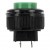 DS-510 green 16mm mounting diameter self-lock ON-OFF round push button switch