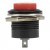 R13-507 red 16mm mounting diameter reset (ON) - OFF round push button switch