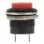 R13-507 red 16mm mounting diameter reset (ON) - OFF round push button switch